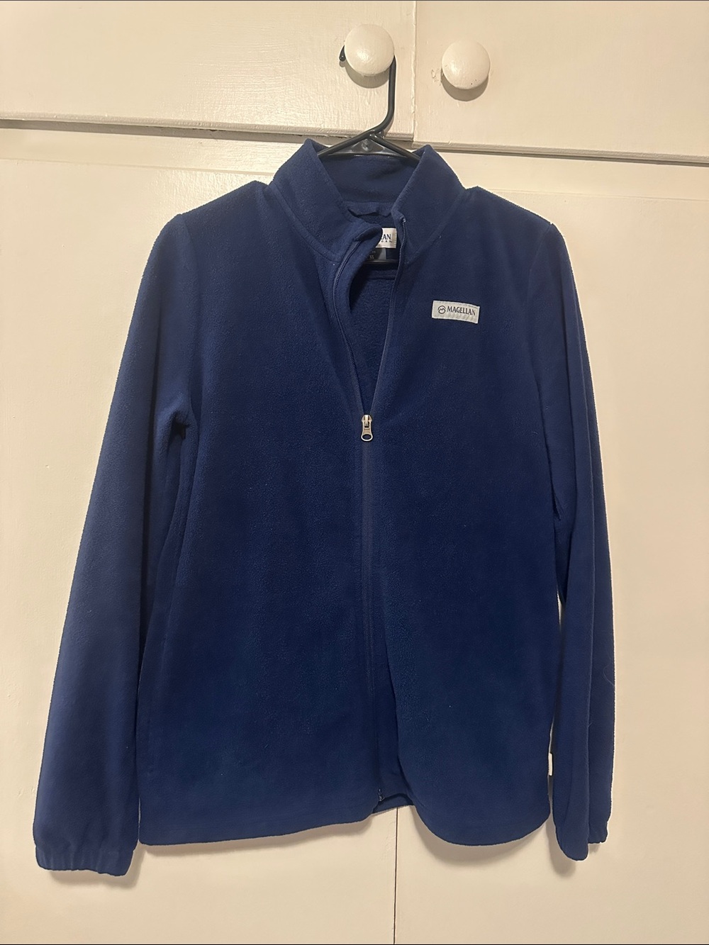 Magellan Outdoors Kids Blue Full-Zip Fleece Jacket
